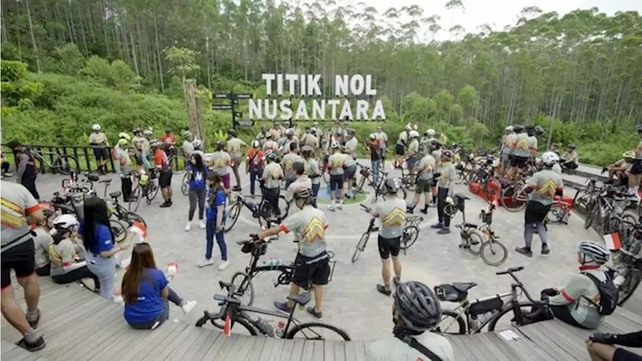 Sinar Mas Land Sukses Jadi Tuan Rumah Jelajah Bike IKN