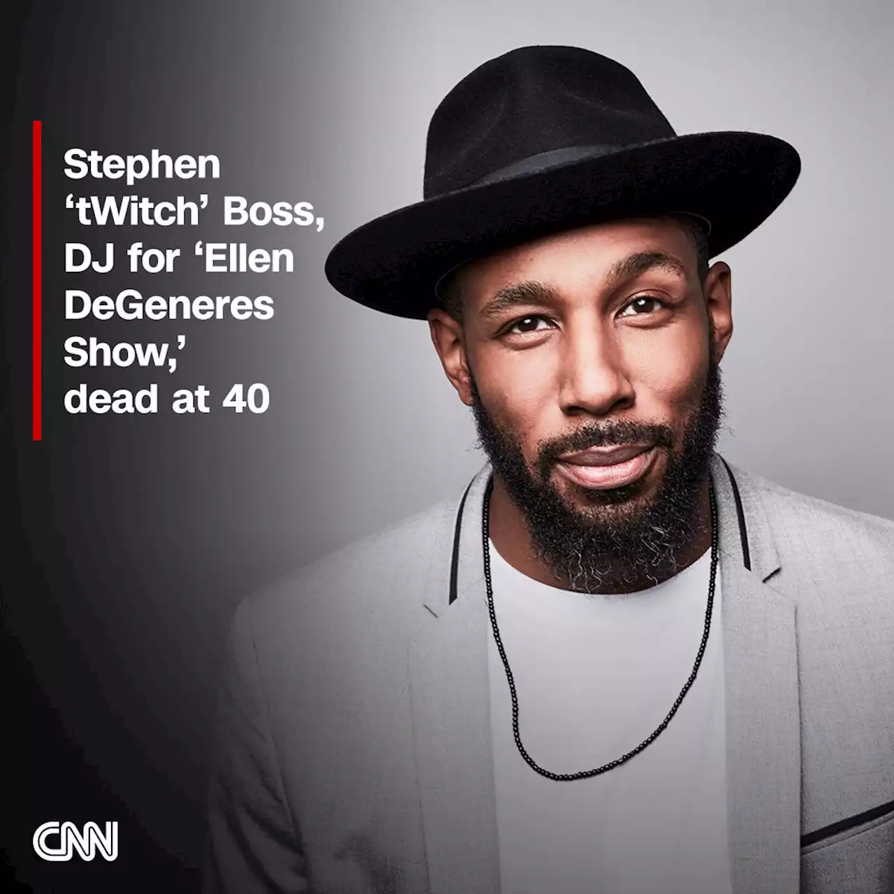 Stephen 'tWitch' Boss, DJ for 'Ellen DeGeneres Show,' dead at 40 | CNN