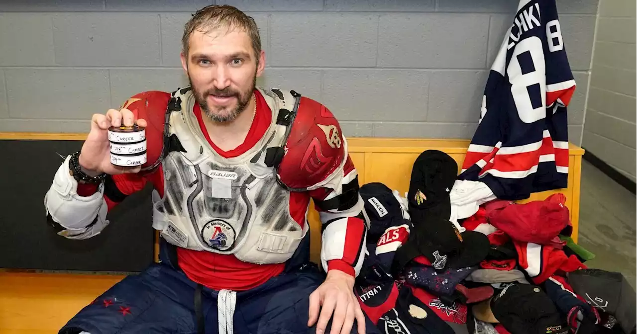 Today’s top pics: Alex Ovechkin career goal and more