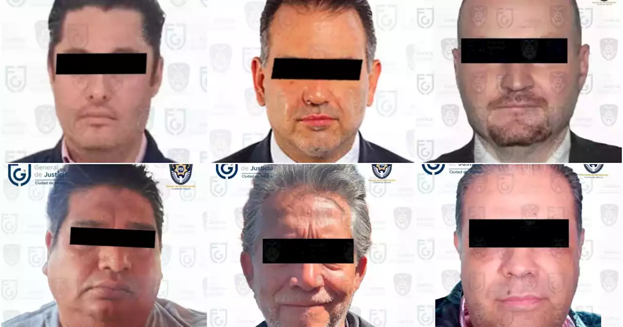 Los funcionarios de Benito Juárez detenidos o buscados por la Fiscalía CDMX