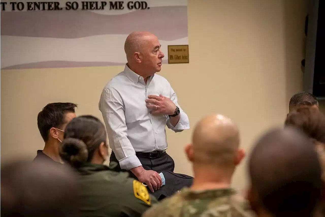 DHS Secretary Alejandro Mayorkas travels to southern border as Republicans call for his impeachment