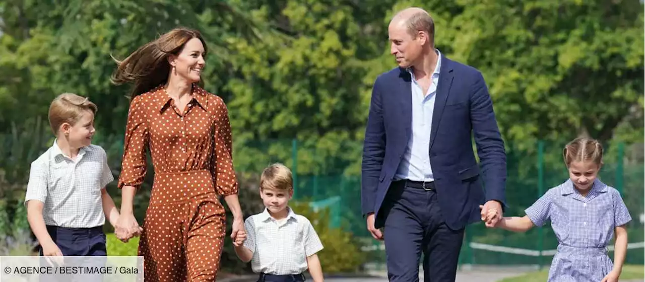 PHOTO – Kate et William avec George, Charlotte et Louis : leur adorable carte de Noël dévoilée - Gala