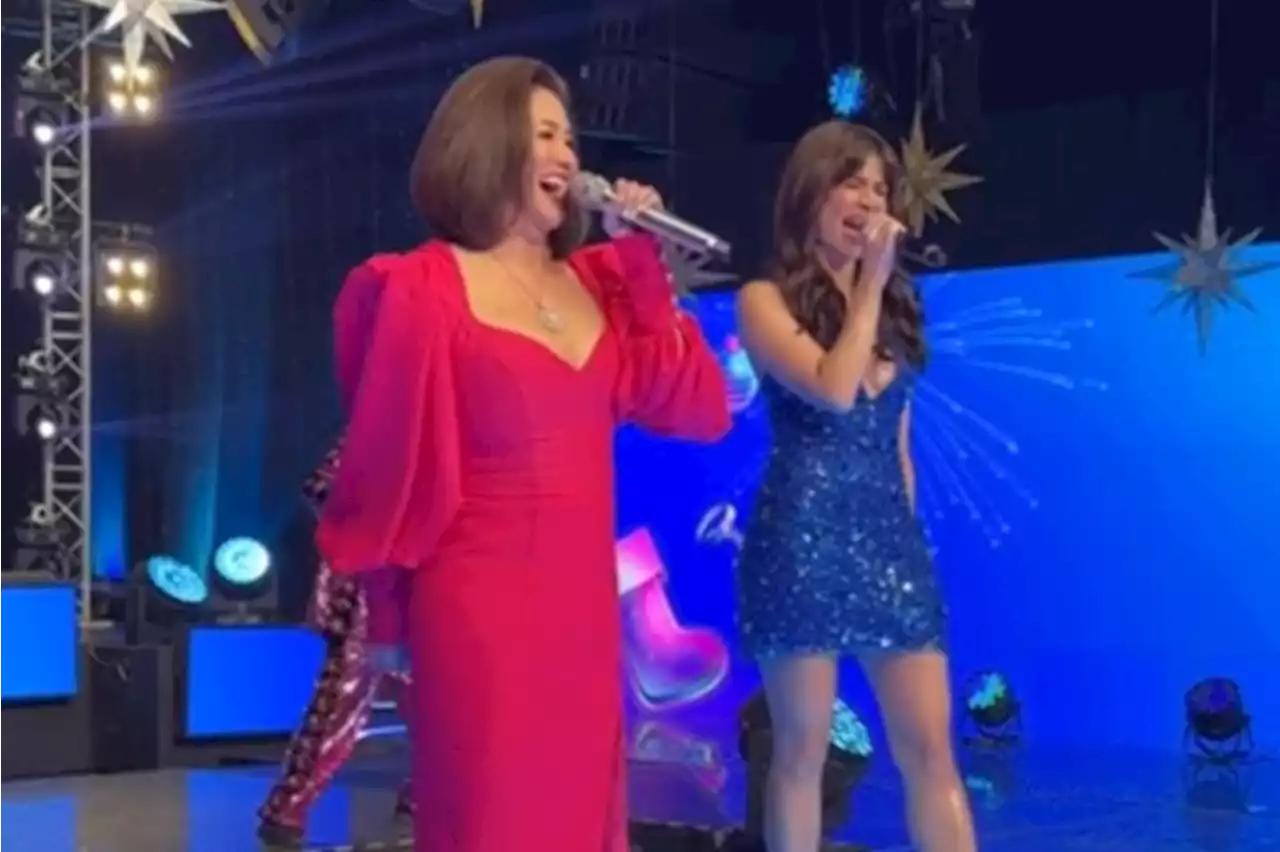 Behind-the-scenes clips of Anne Curtis, Regine Velasquez singing for 12.12 sale go viral