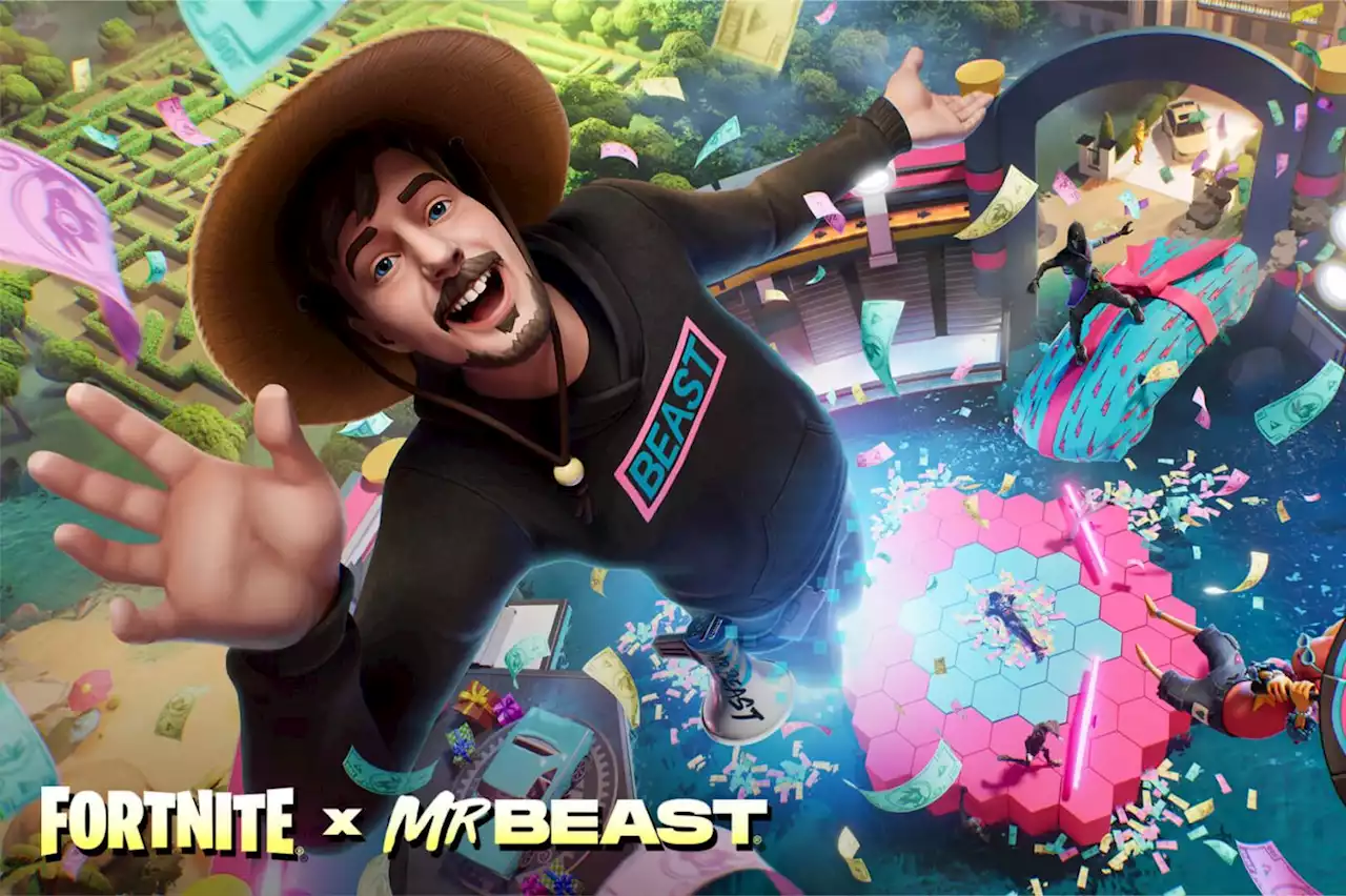 Sur Fortnite, MrBeast vous fait gagner 1 million de dollars