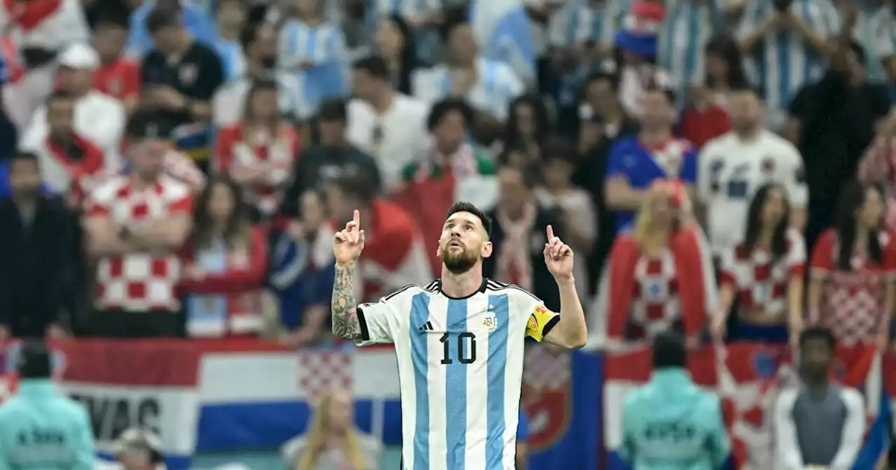 Messi's dream lives on as Argentina defeats Croatia to reach the World Cup final