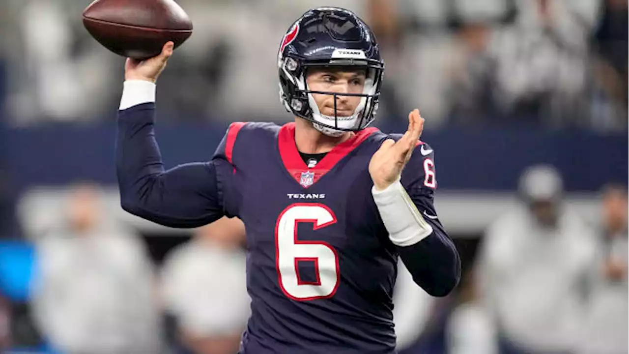 Sources: Texans signing QB Jeff Driskel to 53-man roster