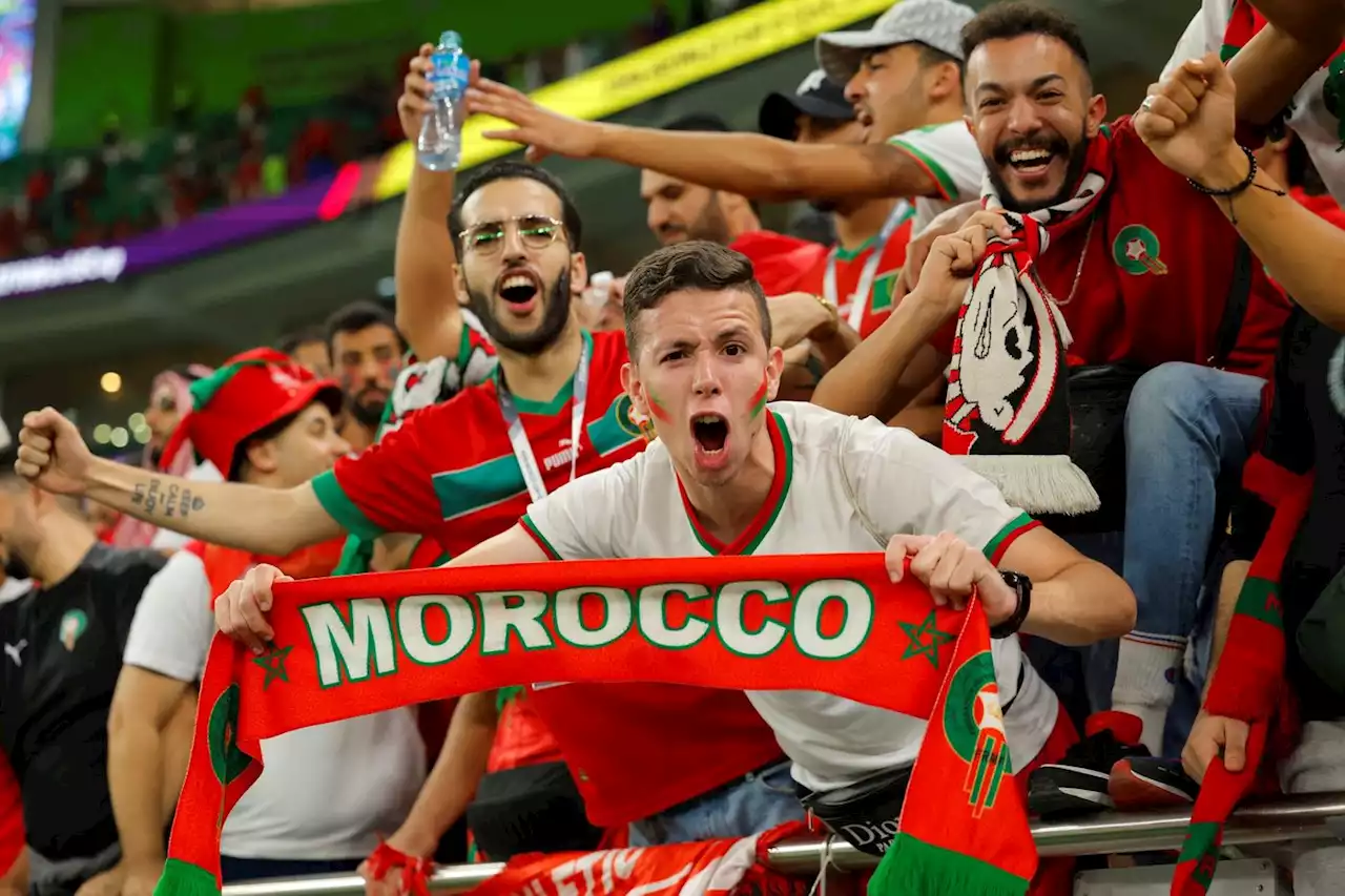 Coupe du monde 2022 : France-Maroc, en tribunes, un public acquis à la cause du Maroc