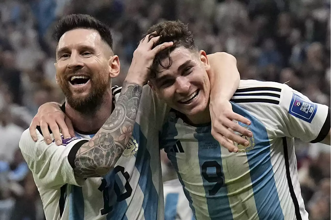 Messi y Julián Álvarez llevan a Argentina a la final del Mundial