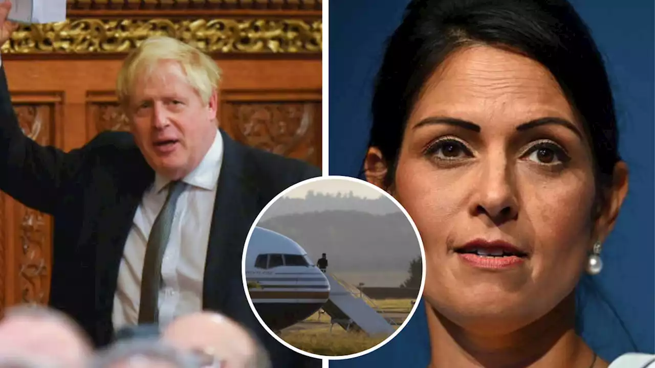 Boris Johnson and Priti Patel back plans to relaunch Rwanda migrant flights immediately