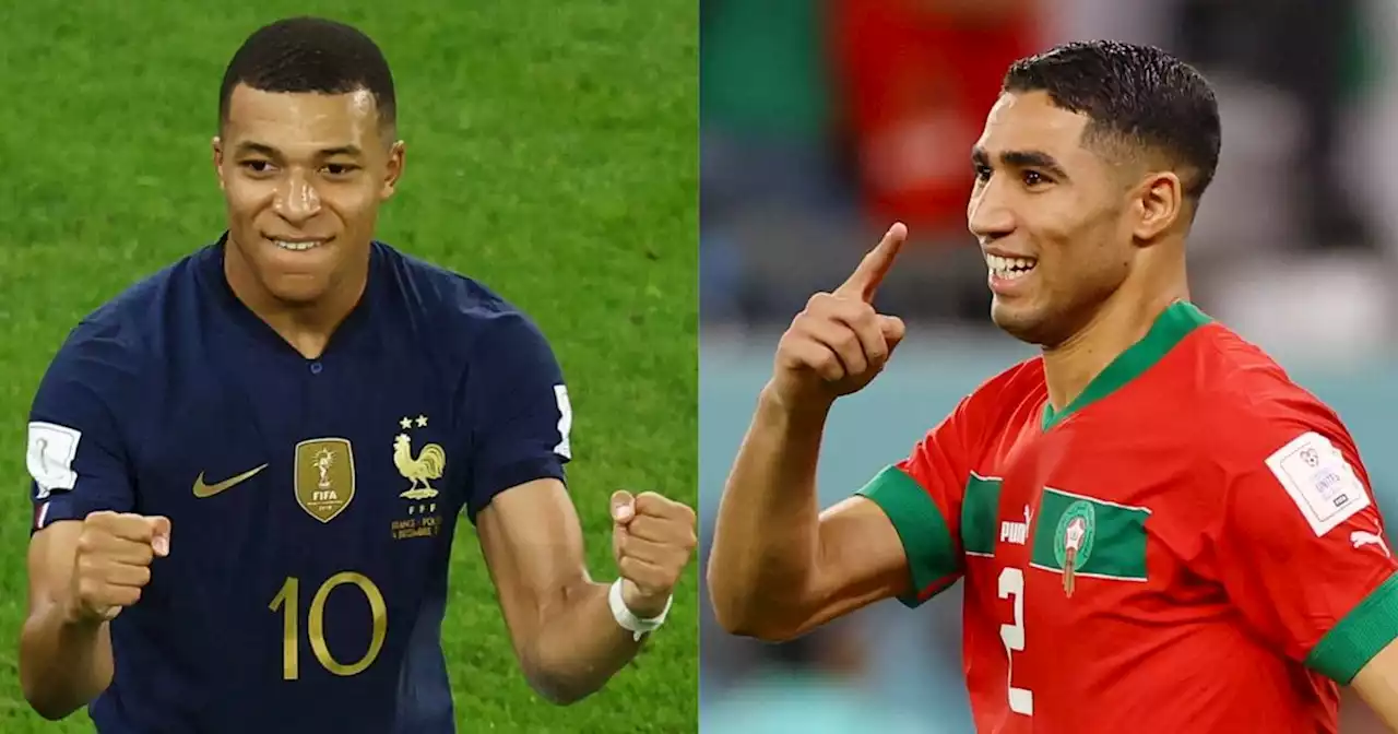 France-Maroc: Mbappé-Hakimi, grand duel entre amis