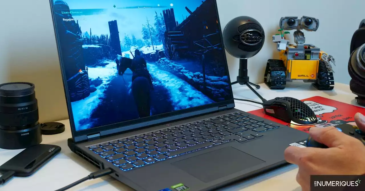 Le PC portable Lenovo Legion 5 Pro 16IAH7H (Core i7, RTX 3070 Ti, 165 Hz) sous les 1600 €