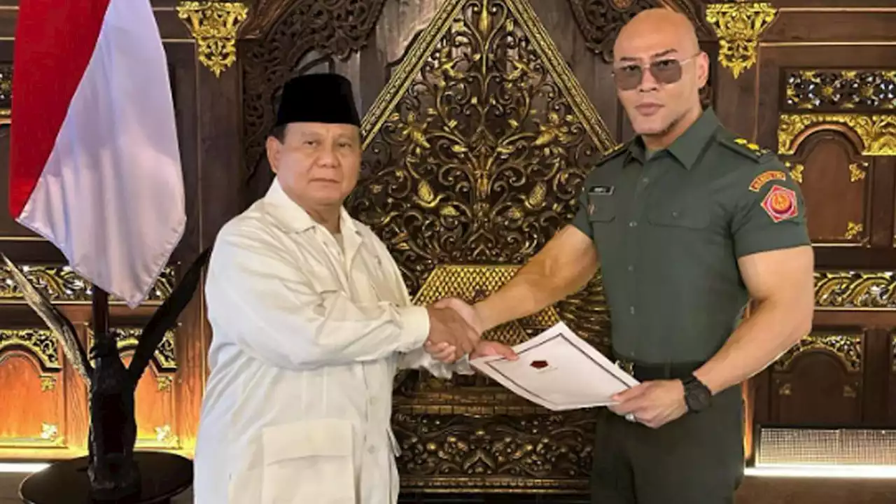 Infografis Pemberian Pangkat Tituler TNI AD ke Deddy Corbuzier