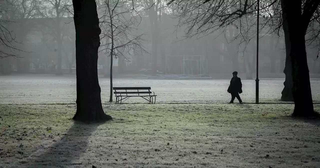 Temperatures have plummeted to -7C but an end to the cold snap is coming