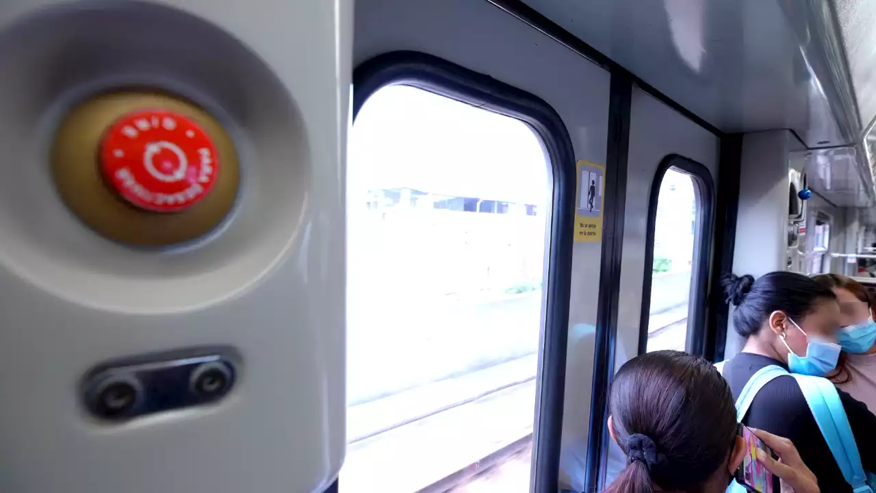 [VIDEO] El mal uso del botón rojo está generando retrasos en el Metro de Medellín