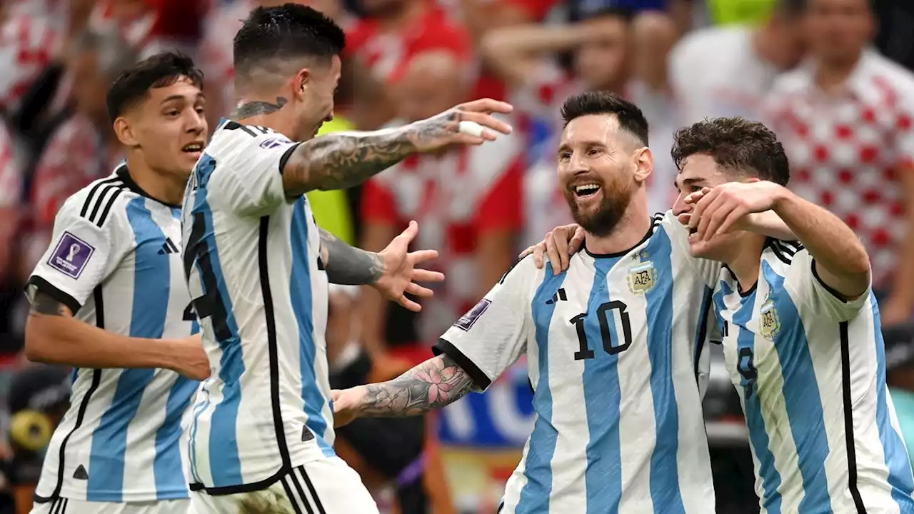 Argentina goleó a Croacia y es finalista del Mundial de Qatar 2022