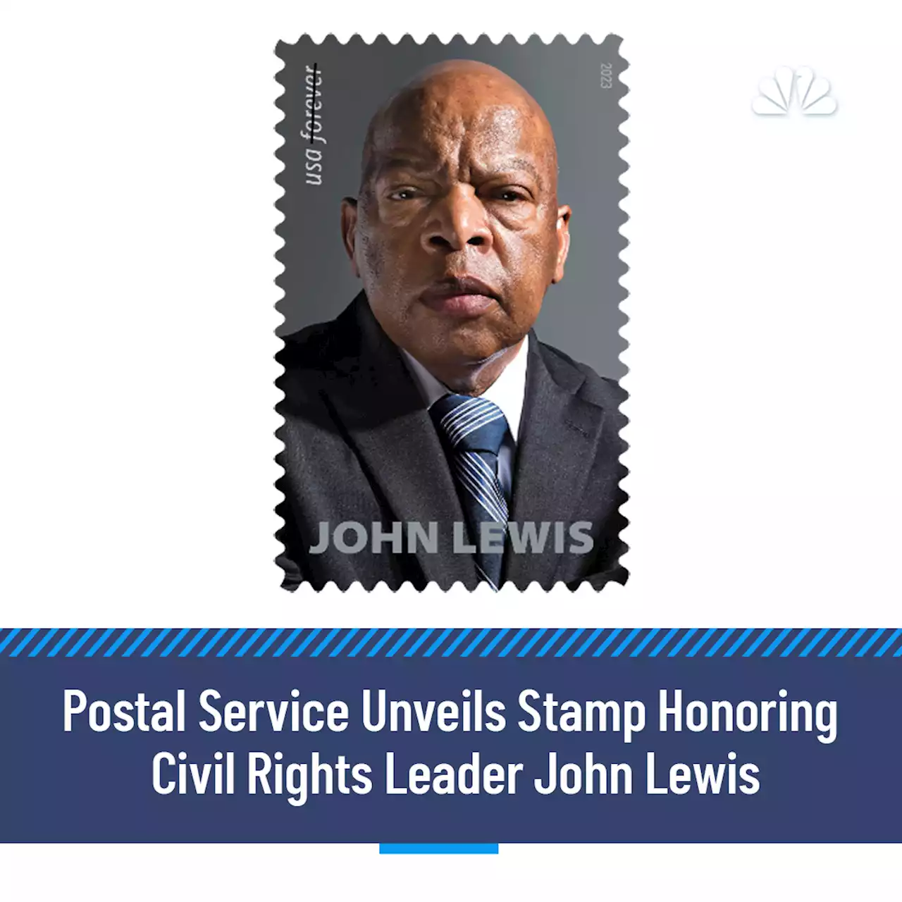 See the New US Postage Stamp That Will Honor Civil Rights Icon John Lewis