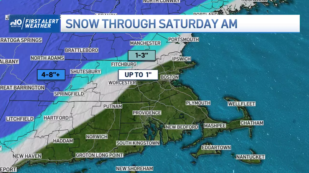 Bitter Cold Wednesday Ahead of Incoming Snow, Rain and Wind