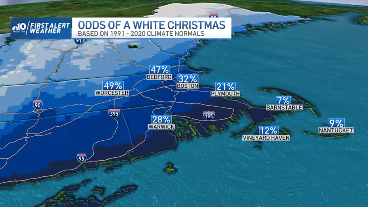 Will We Have White Christmas in New England This Year?