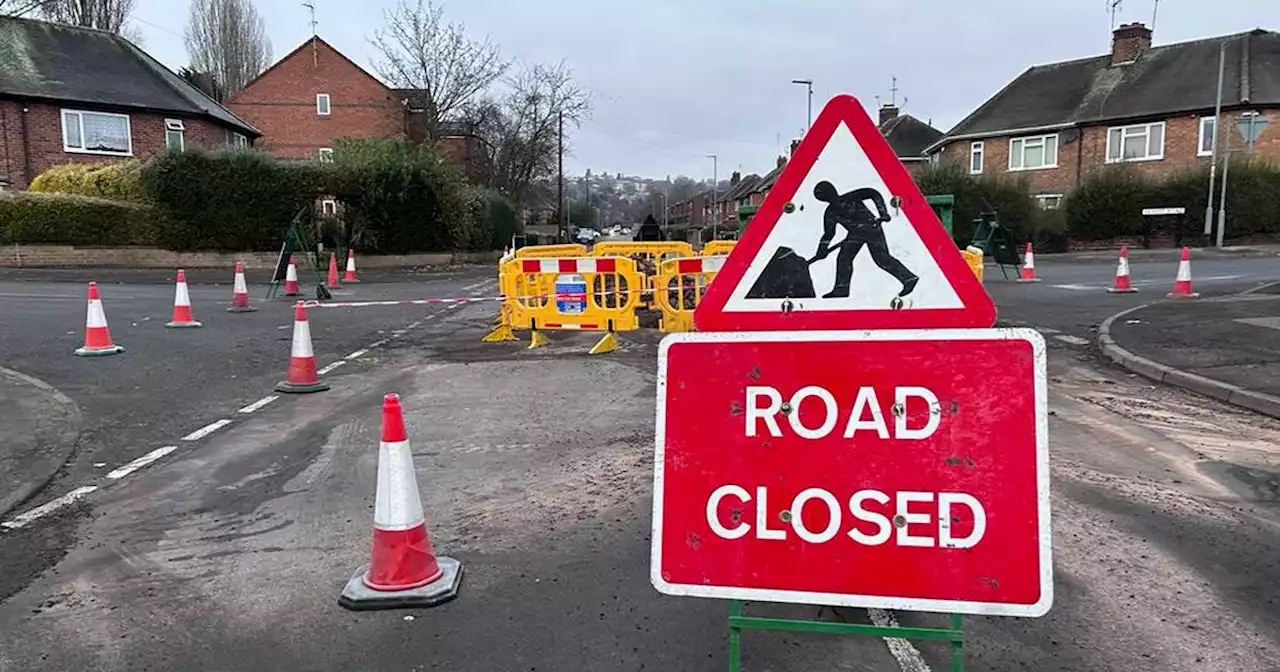 Baffled residents speak out as giant sinkhole appears on road