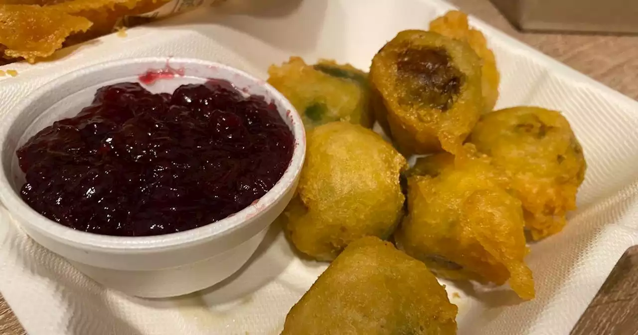 Chippy's battered Christmas treats are 'refreshingly festive'