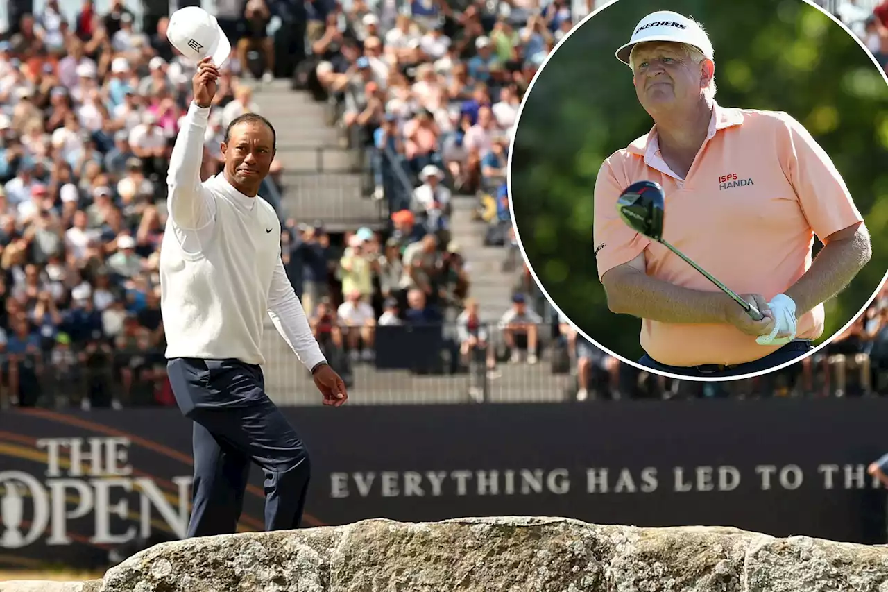 Colin Montgomerie says Tiger Woods should have retired at British Open: ‘Why go on?’