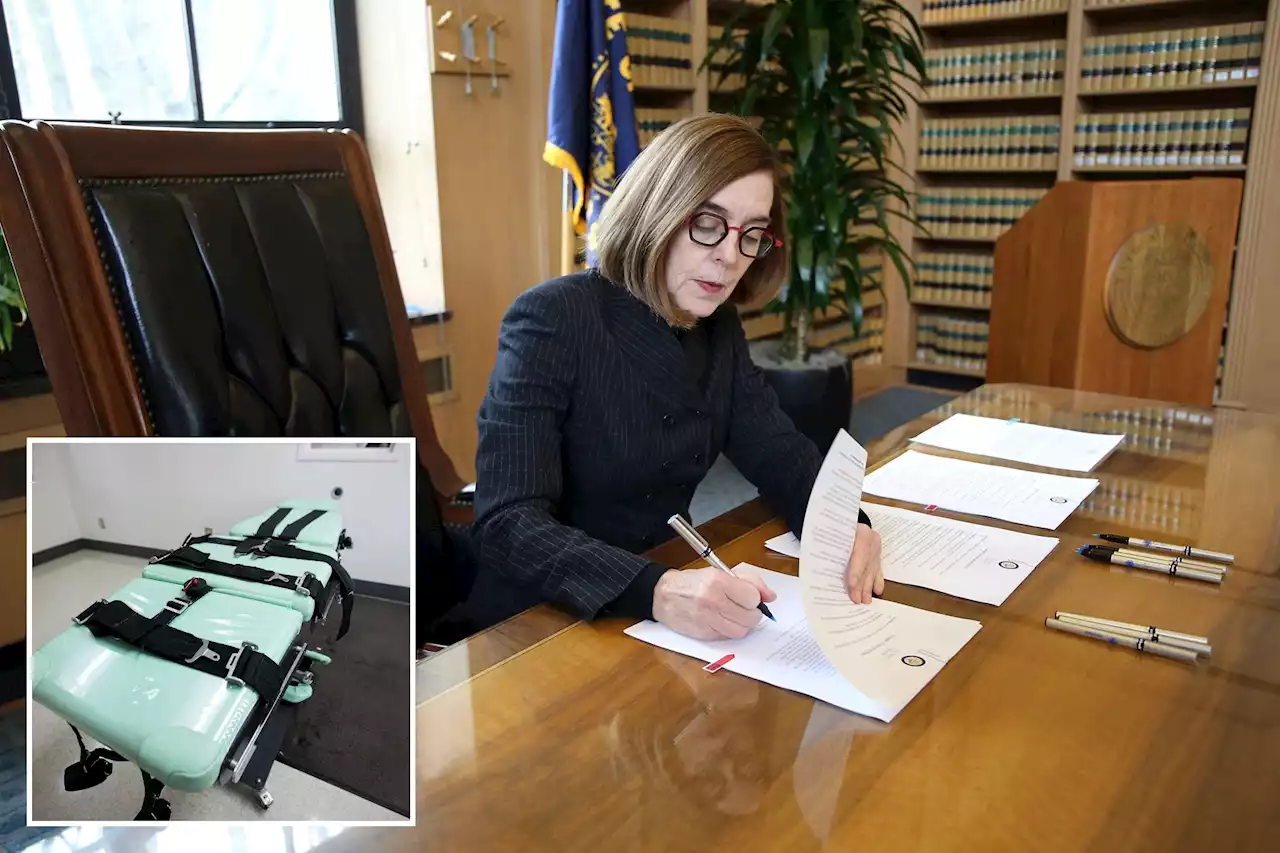 Oregon Gov. Kate Brown commutes state’s 17 death sentences