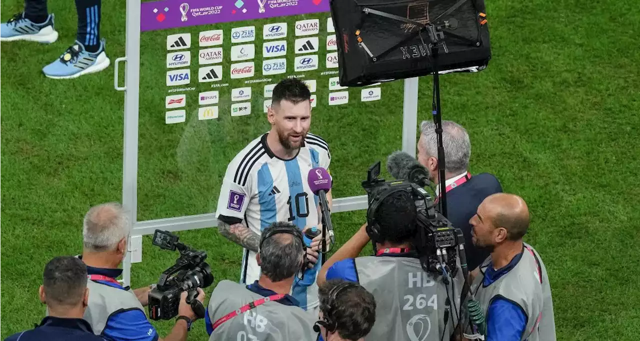 Argentine - Croatie : un invité de marque a remis le trophée d’homme du match à Messi !