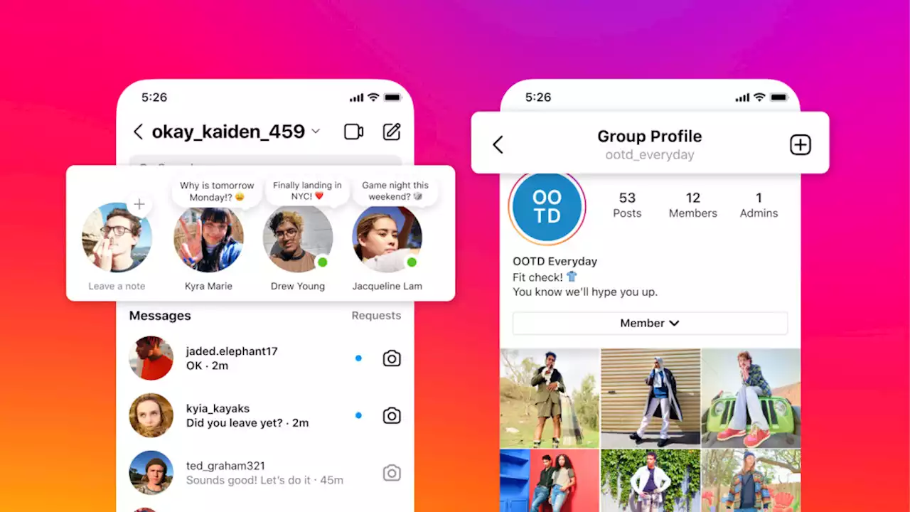 Instagram’s new Notes feature lets users post text messages