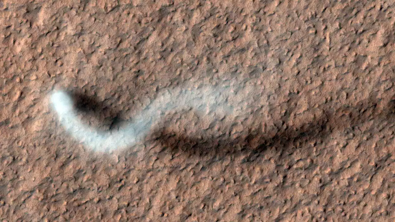 For the first time, humans can hear a dust devil roar across Mars