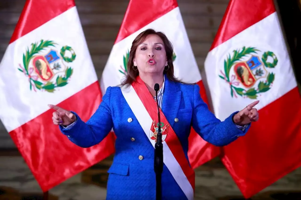 La presidenta de Perú evalúa declarar en Estado de emergencia todo el país