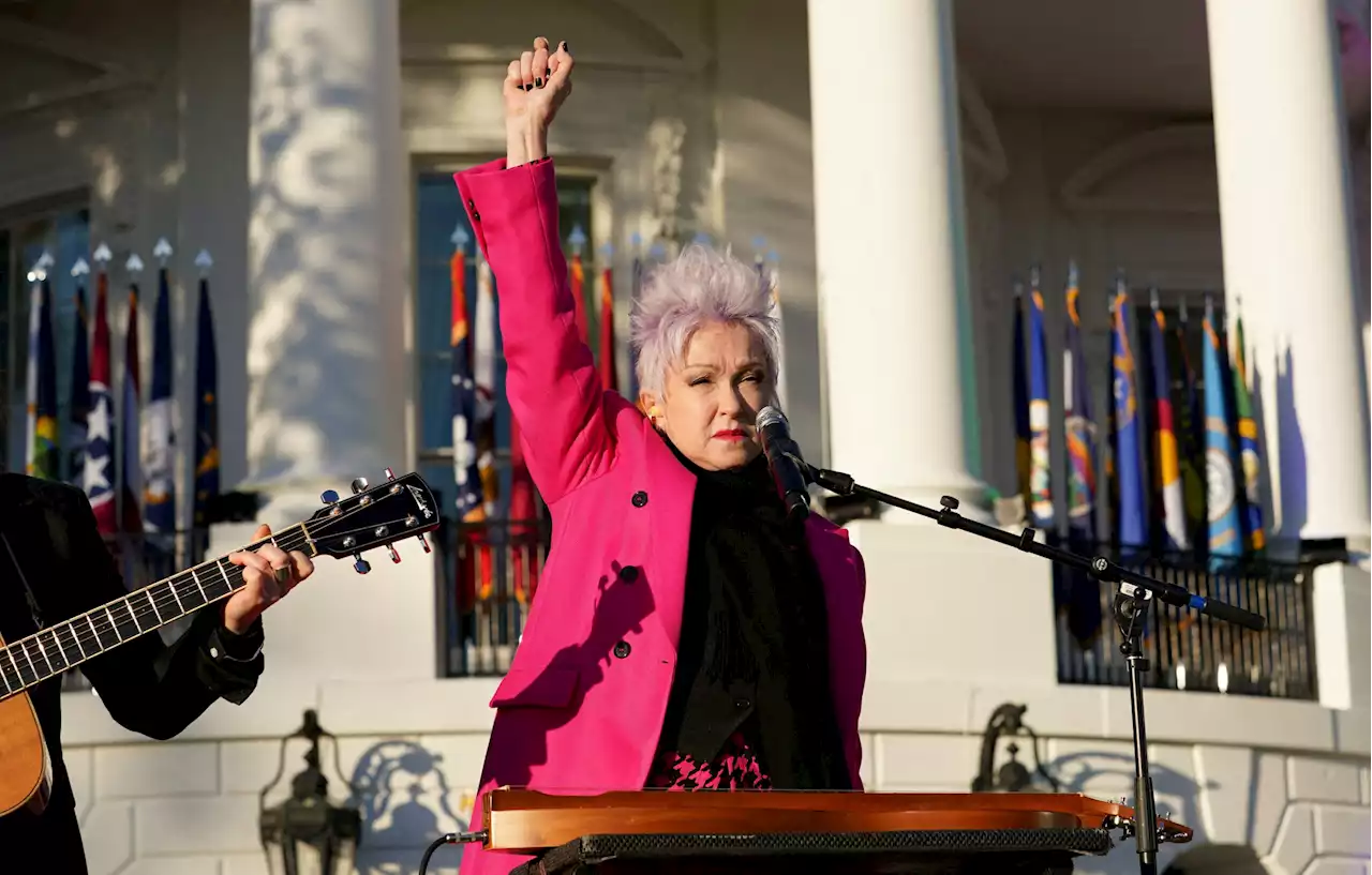 Cyndi Lauper to perform as Biden signs marriage equality act