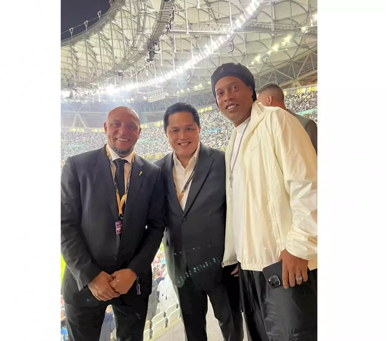 Nonton Semifinal Kroasia-Argentina, Erick Thohir Jumpa Para Sahabat di Sepak Bola Dunia |Republika Online