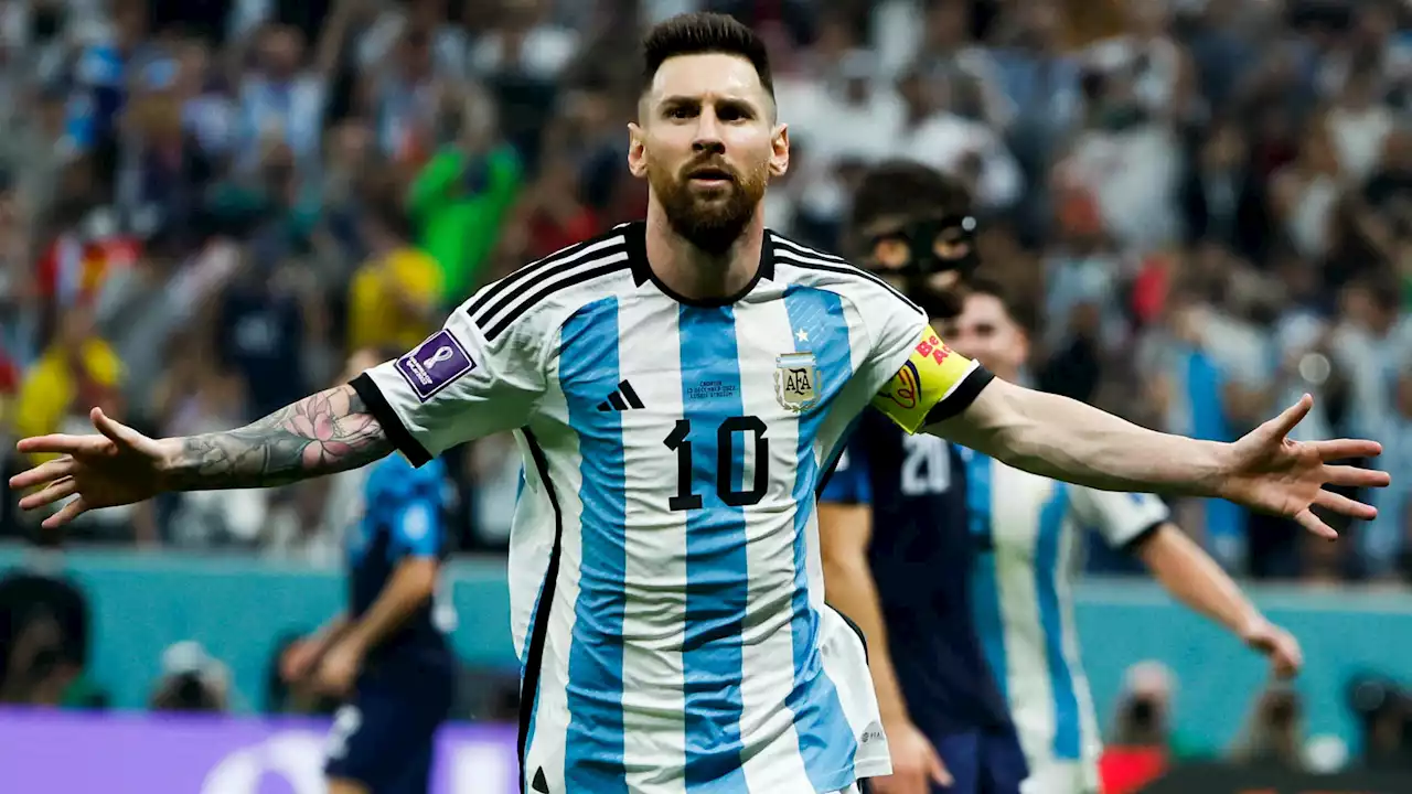 Argentine-Croatie: la presse argentine salue le 'génie' de Messi, encore décisif en demie