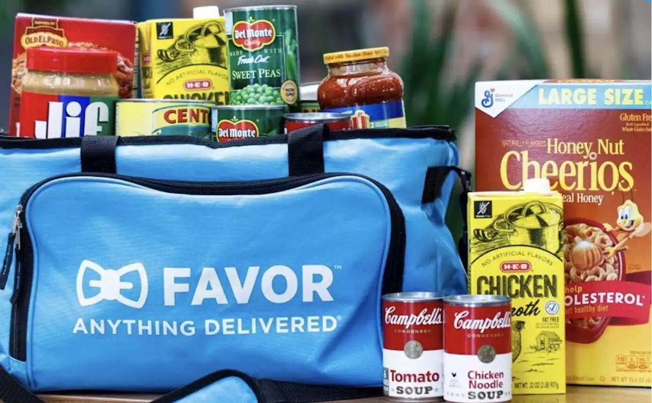 Favor delivery service and Feeding Texas team up to fight hunger