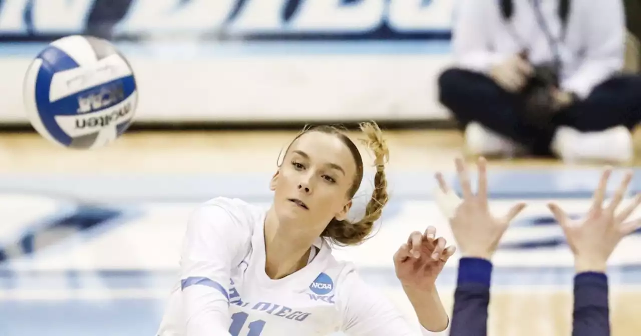 Grace Frohling's focus infuses personality of USD's Final Four volleyball team