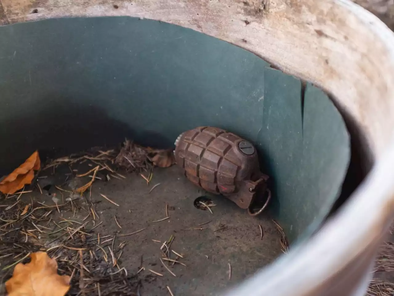 Bomb squad called after couple find grenade while clearing out relative's house