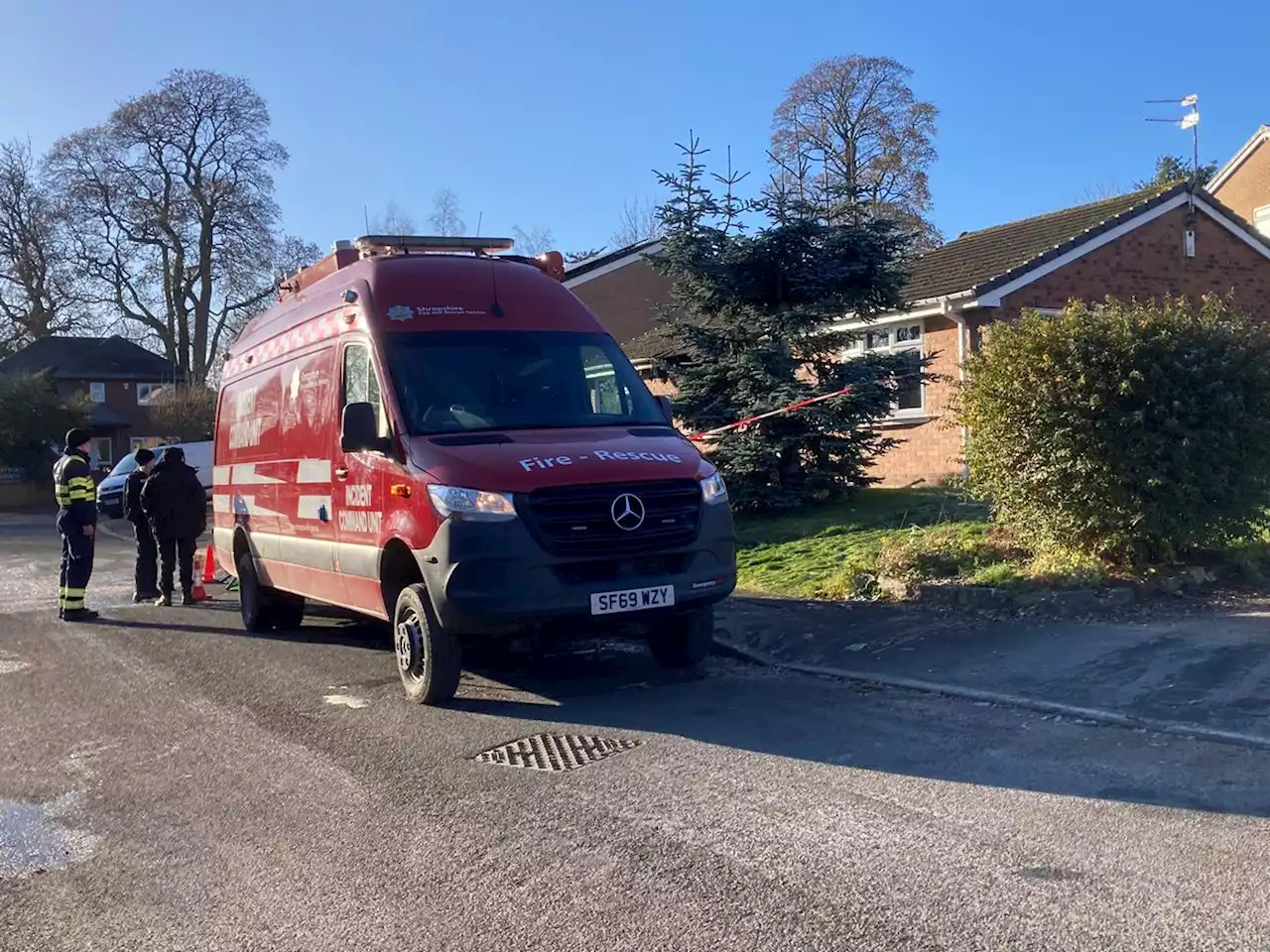 Man and woman die in Oswestry bungalow fire