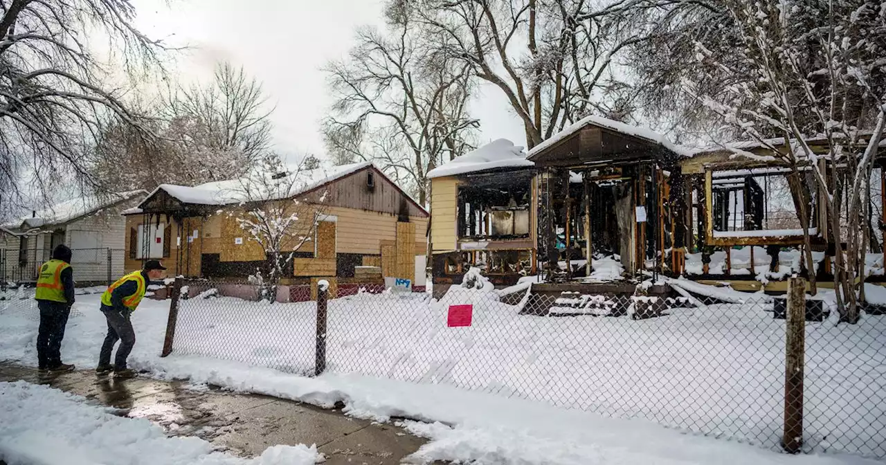 Salt Lake City orders demolition of dilapidated Ballpark houses that keep catching fire