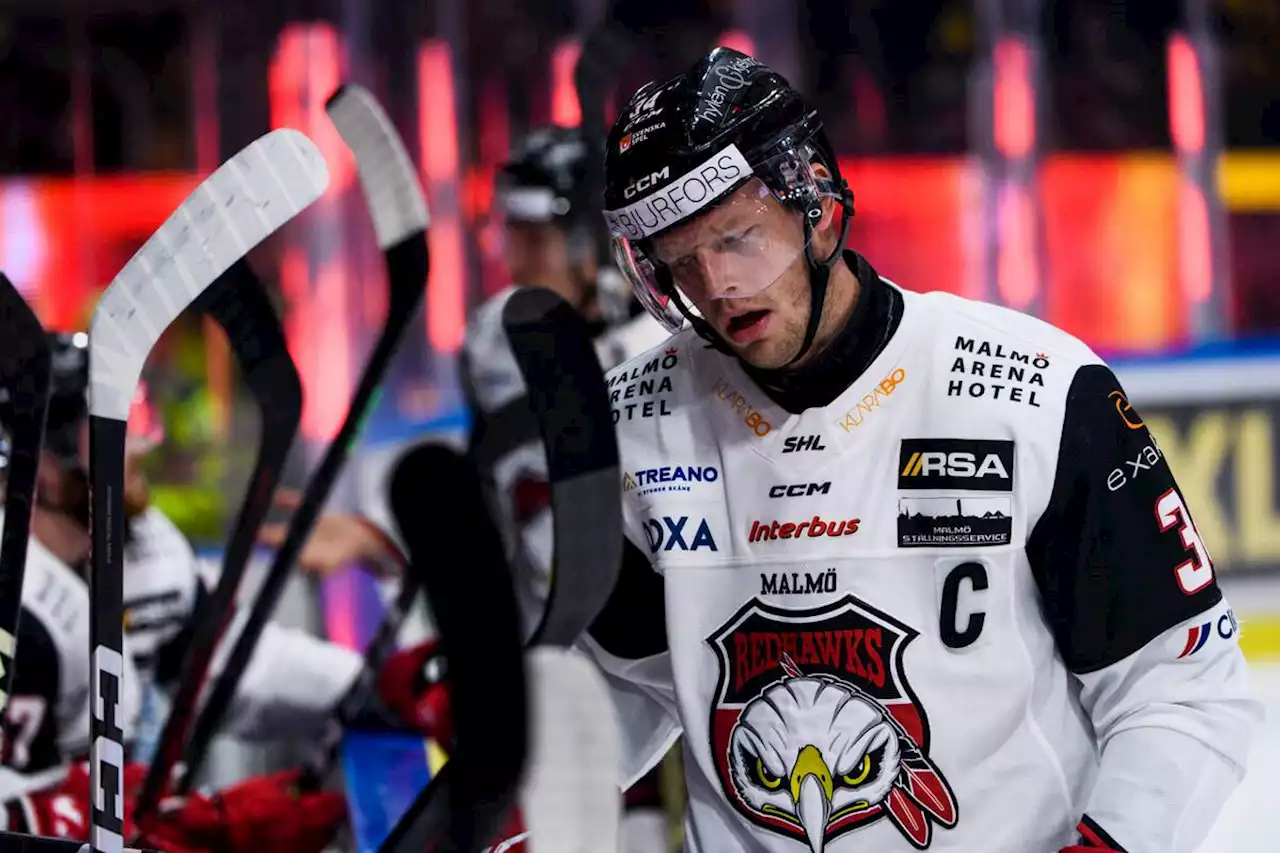 Ishockey: Mitt i krisen – Malmö petar Söderberg som kapten