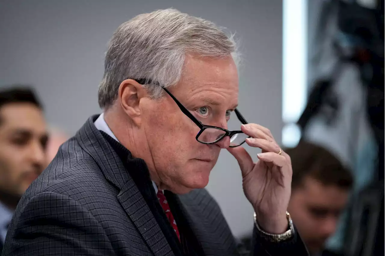 Former Trump Chief of Staff Mark Meadows Texted With 34 House Republicans About Overturning Election