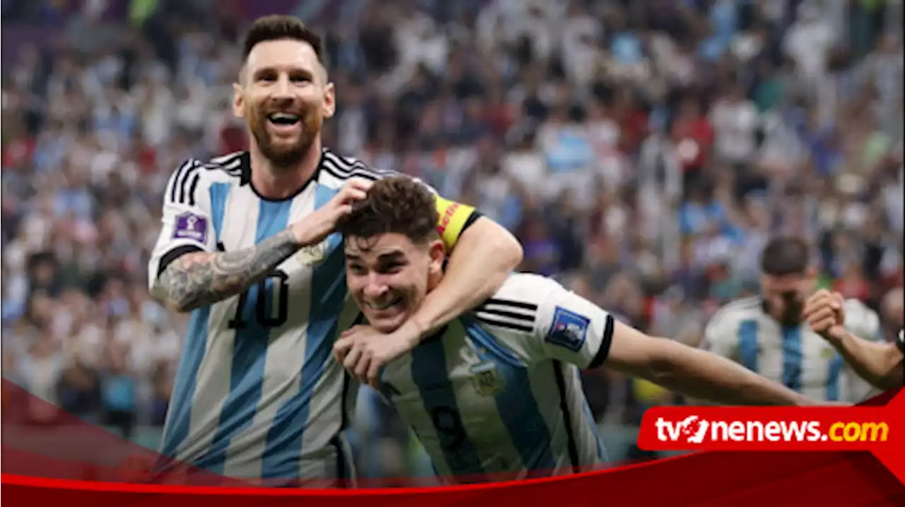 Hasil Pertandingan Argentina vs Kroasia: Satu Langkah Lagi, Messi Jadi Juara Piala Dunia