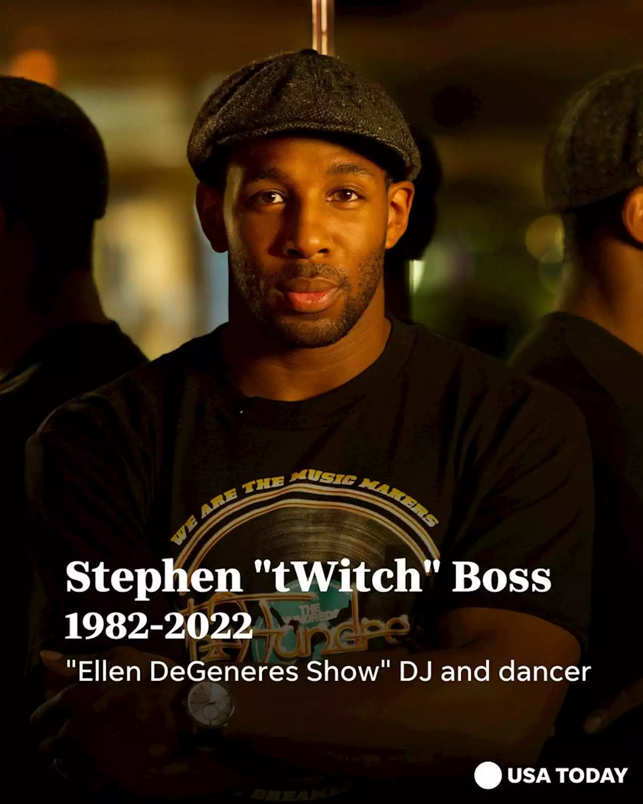 Stephen 'tWitch' Boss, dancer and 'Ellen DeGeneres Show' DJ, dies at 40