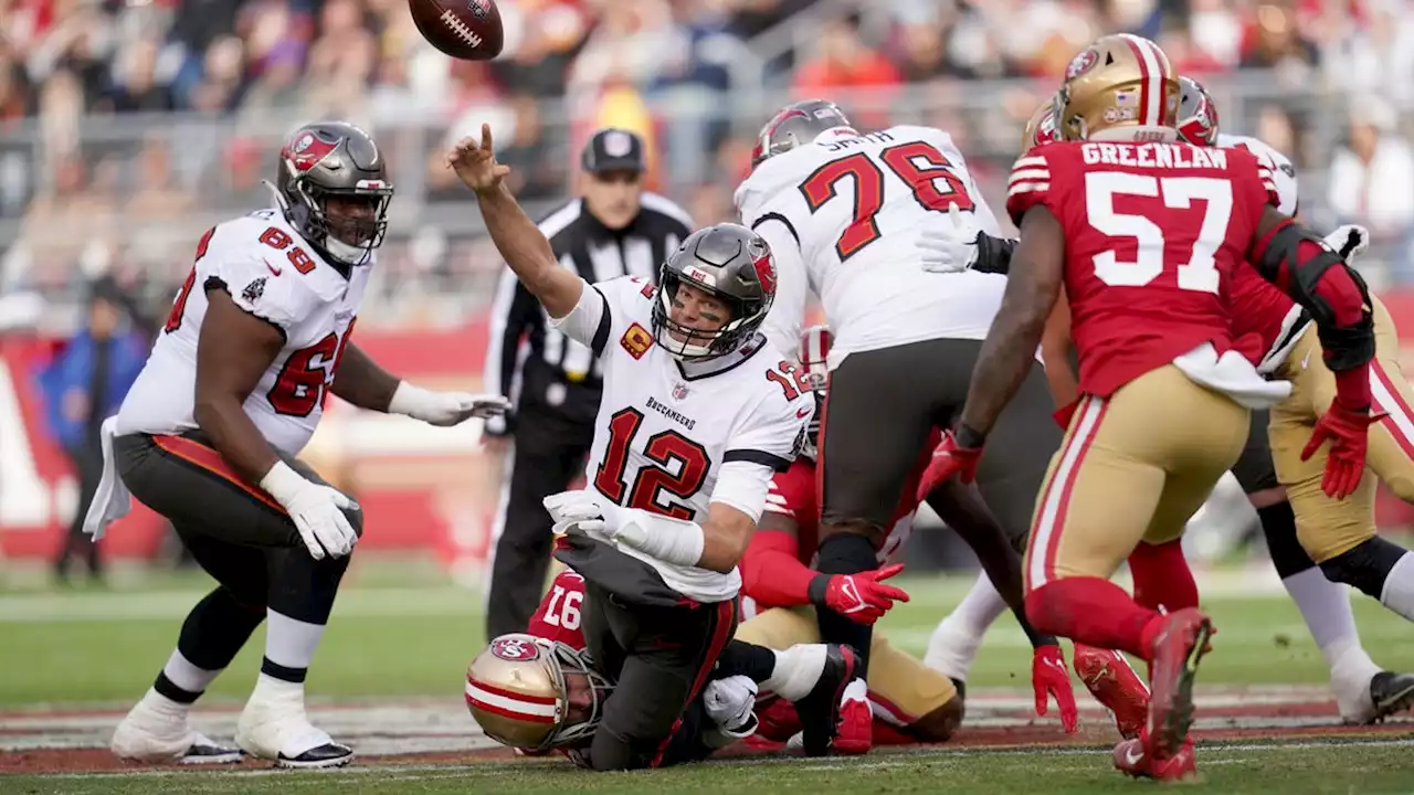 Tom Brady says he's 'actually a good sport' after signing a ball Dre Greenlaw intercepted