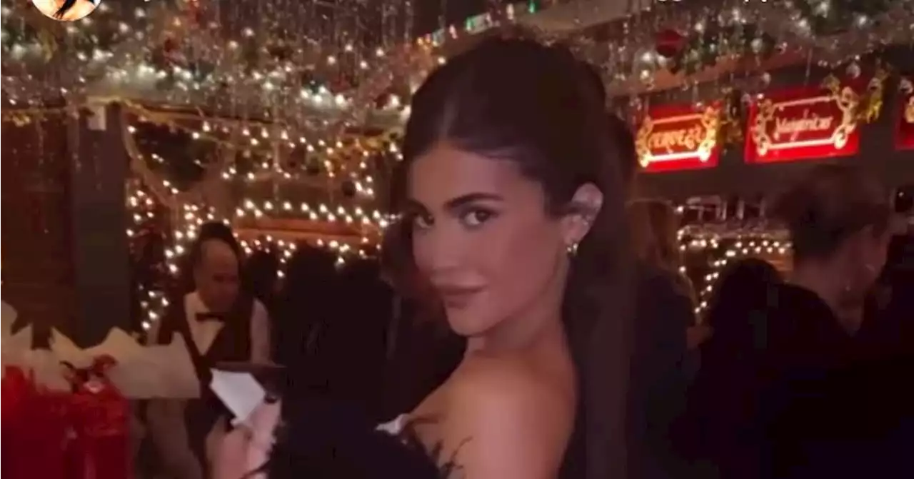 Kylie Jenner Offers a Glimpse at Kardashian-Jenner Work Christmas Party