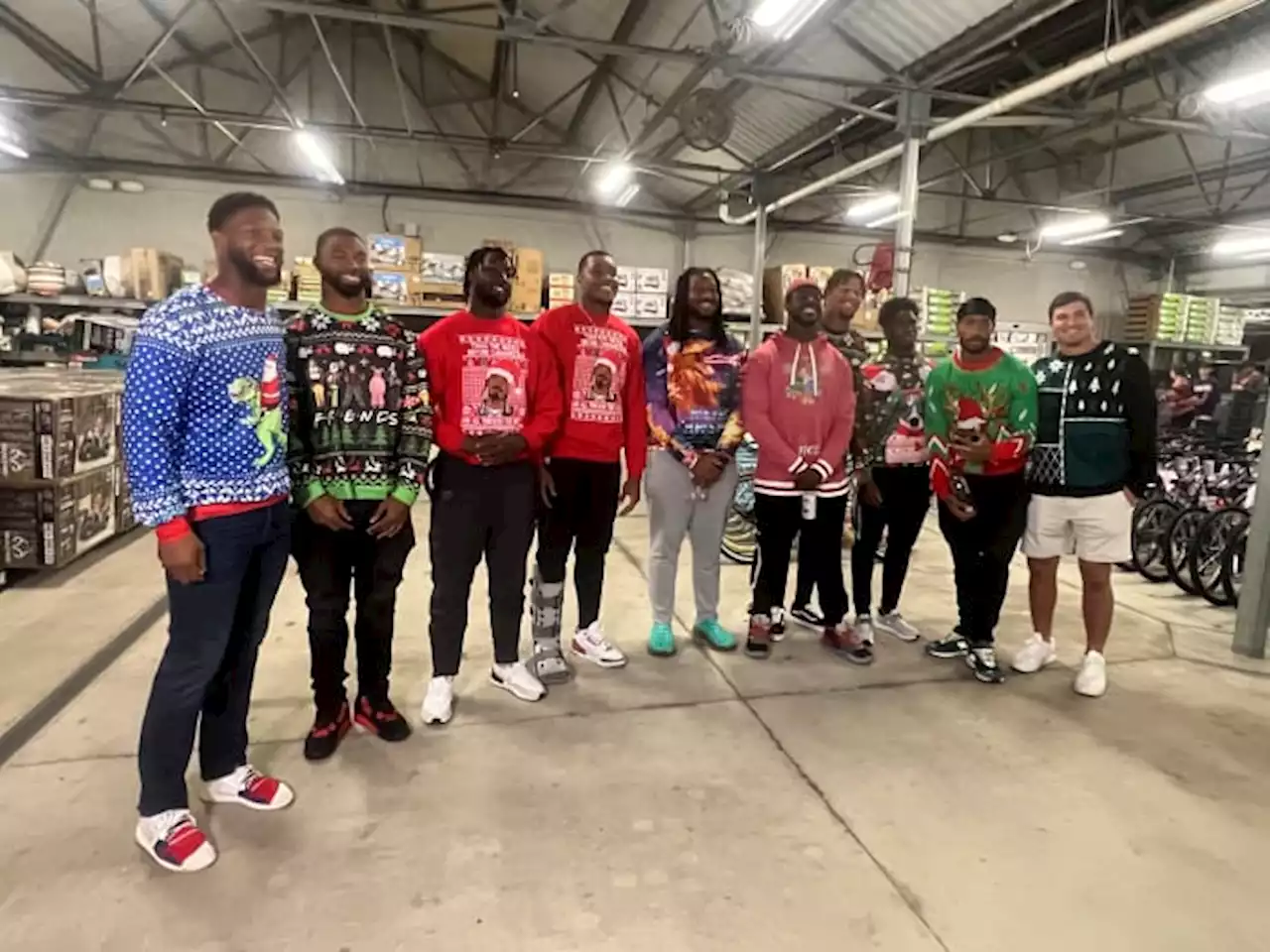 ‘It’s giving season’: Jacksonville Jaguars treat nearly 400 children to holiday shopping spree