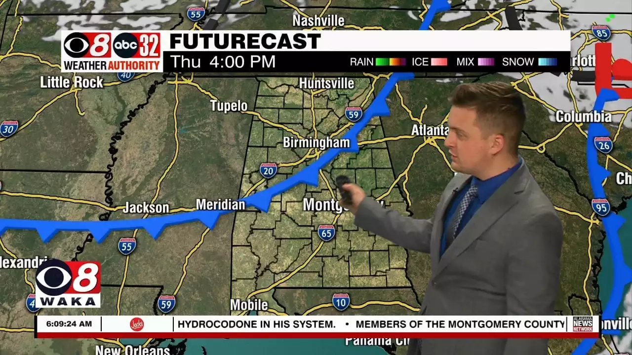 Cooler and Calmer Weather Pattern - Alabama News