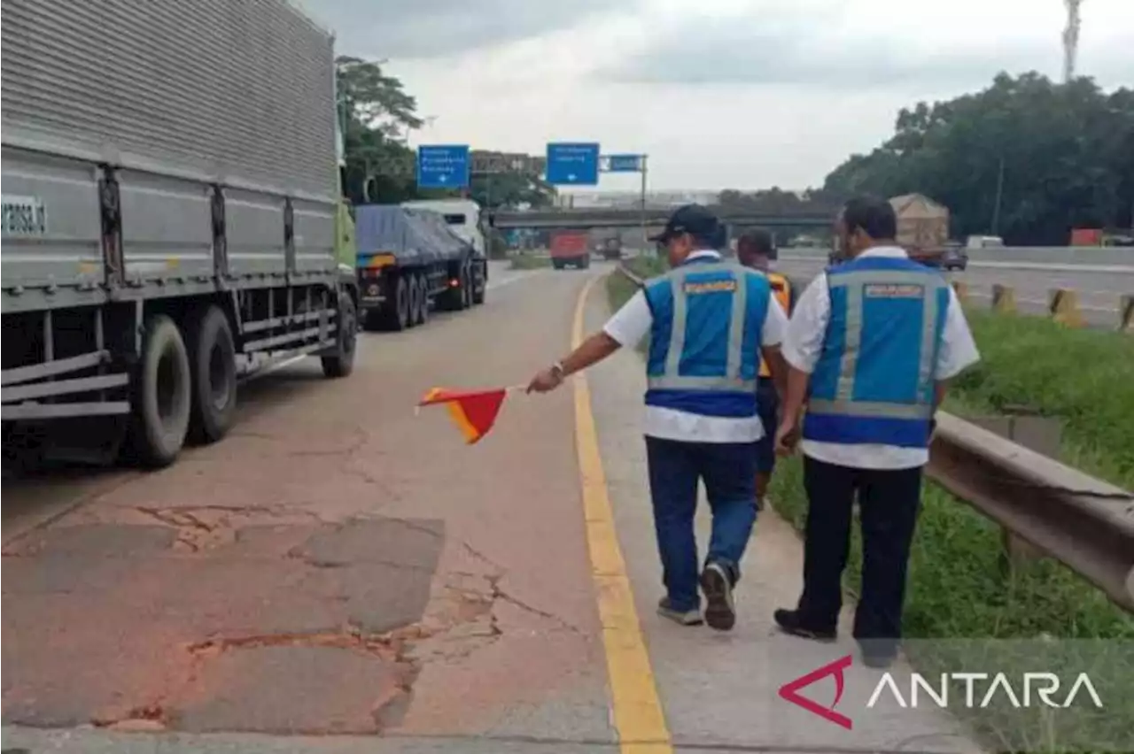 Jasa Marga rekonstruksi dua titik Tol Jakarta-Cikampek