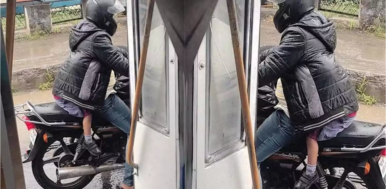 باپ کی بیٹے سے لازوال محبت، تصویر وائرل