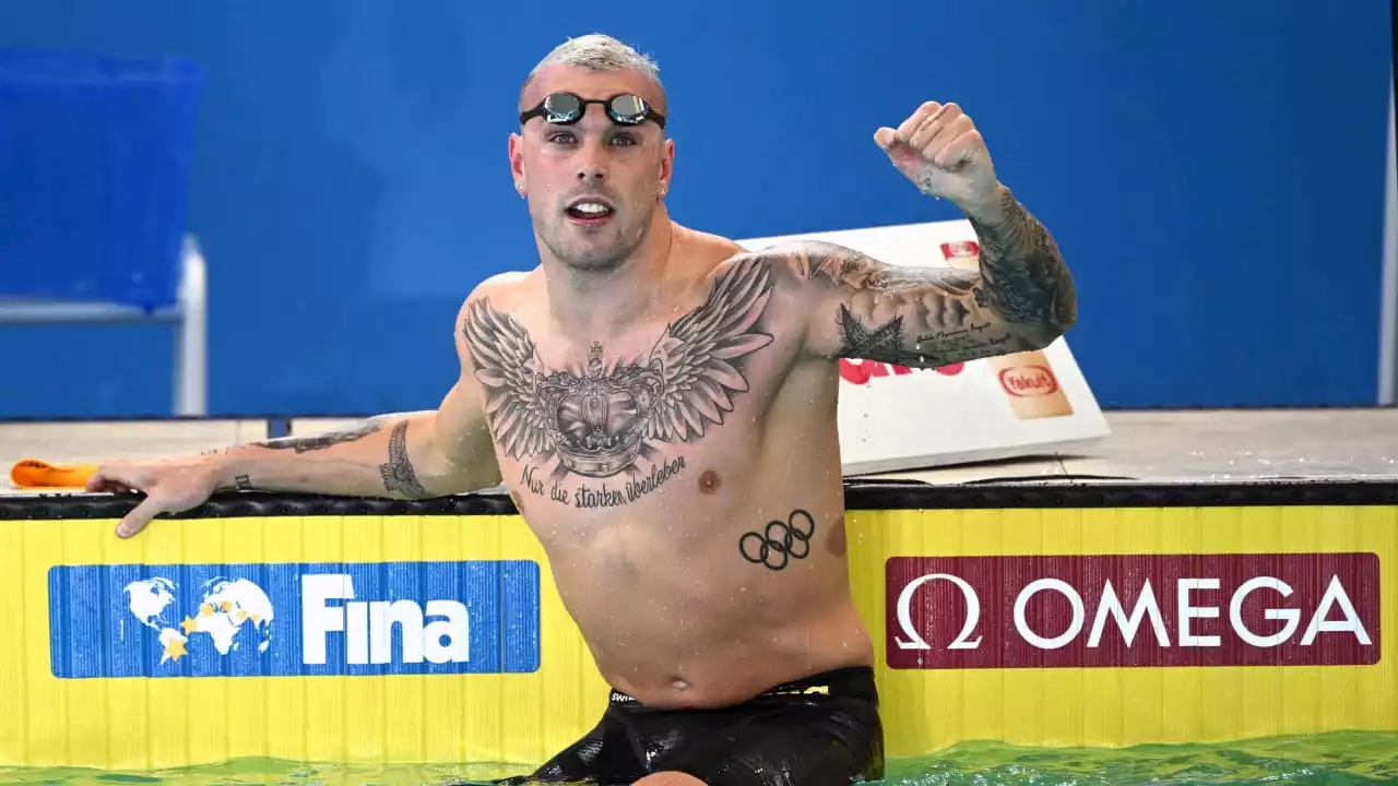 Kuriose Begründung!: Australiens Schwimm-Weltmeister hat deutsches Tattoo