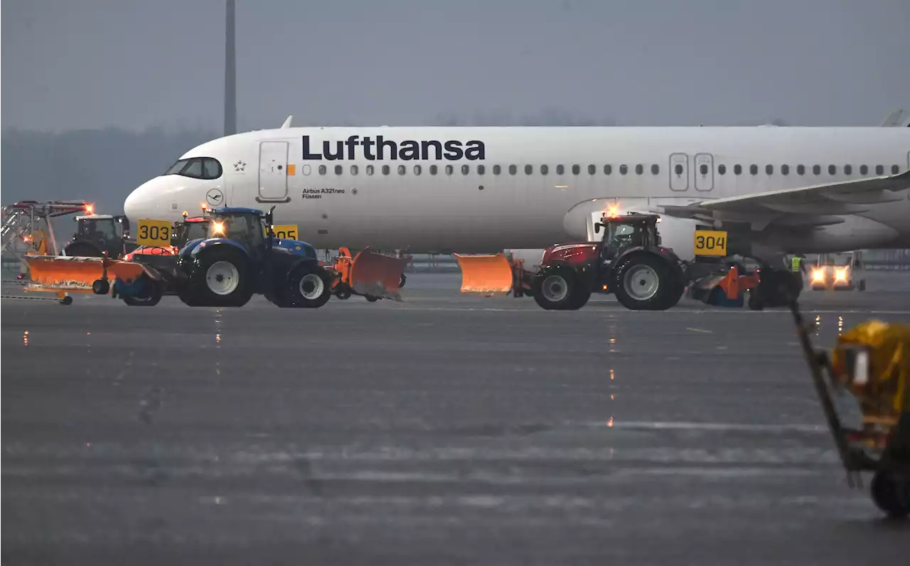 Wetter-Chaos: Rund 100 Flüge am Flughafen München abgesagt